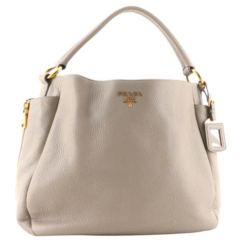 prada vitello daino side pocket hobo|Prada vitello daino shopping tote.